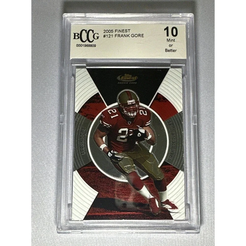 2005 Topps Finest - Frank Gore #121 (RC)